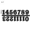 Lagomloot DIY Wall Clock Numbers view 3