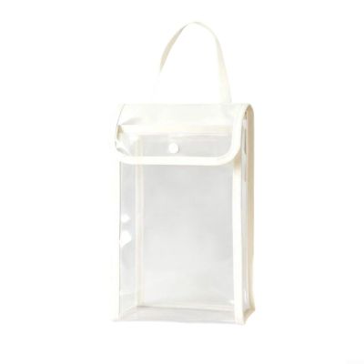 Crabop Hanging Toilet Paper Storage Bag, Pink