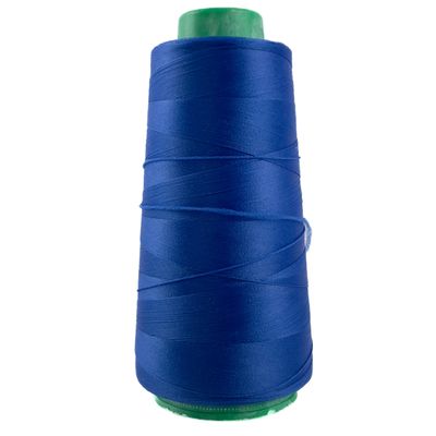 Bauschgarn for Overlock and Coverlock, 2700 m, 100% PE, Strength 40 S20, Soft for Elastic Seams (Cobalt)