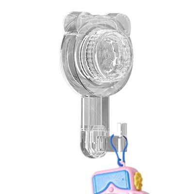 Vacuum Suction Hook, 11 x 6.4 cm Rotatable Wall Holder