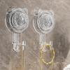 Vacuum Suction Hook, 11 x 6.4 cm Rotatable Wall Holder view 2