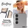 EAZY CASE Phone Case with Strap for Galaxy S26, Transparent with Navy Blue Strap view 2