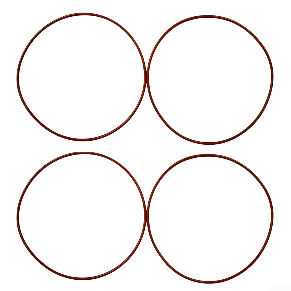 Nexbrill 4-Pack Silicone O-Ring Belts for Neato BOTVAC