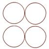 Nexbrill 4-Pack Silicone O-Ring Belts for Neato BOTVAC view 1
