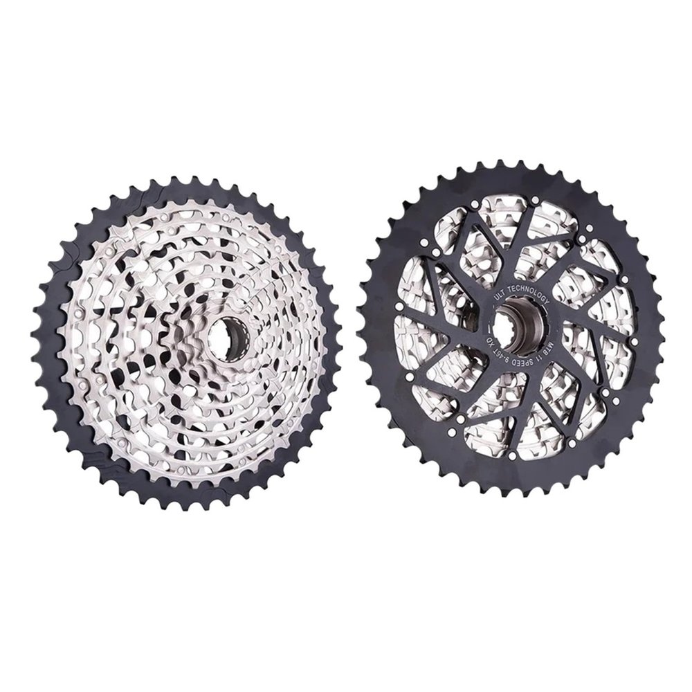 EGUIAS Ultralight 11-Speed 9–46T XD Cassette, 313/327 g, MTB ULT