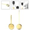 JoyousMall Golden Metal Wall Clock Pendulum Replacement view 2