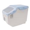 AMONIDA Airtight Rice Storage Container, Blue, 10 kg view 1