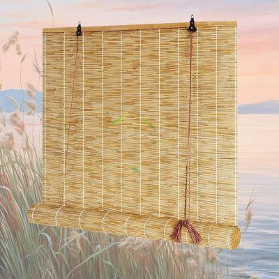 ZAJENKUB Bamboo Roller Shade
