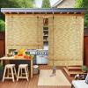 ZAJENKUB Bamboo Roller Shade view 2