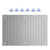 Interior Window Heat Protection Film, Cut-to-Size Aluminum Insulation Film, Opaque Sun-Blocking Film with Suction Cups, No Drilling, Residue-Free, for RVs, Sunrooms and Bedrooms (170 x 200 cm) view 2