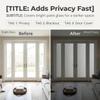 Interior Window Heat Protection Film, Cut-to-Size Aluminum Insulation Film, Opaque Sun-Blocking Film with Suction Cups, No Drilling, Residue-Free, for RVs, Sunrooms and Bedrooms (170 x 200 cm) view 4