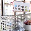 304 Stainless Steel Perforated Sheet, Durable Metal Panel for Home, Garden Fences, Ventilation and Protection, Easy to Cut (35 x 250 cm) view 3