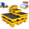 WBLING Modular Spill Containment Tray with Removable Grate view 1