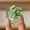Xpzuik Mini Glass Flower Bouquet view 3