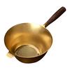 Tea Leaf Infuser | Metal Filter with Wooden Handle view 1