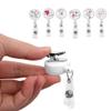 RhineCart Basics Retractable Badge Holder, Practical Badge Holder for Nurses, 6-Piece Portable Accessory view 1