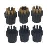 WheatThrive Steam Cleaner Brush Heads, Brass-Nylon Replacement Parts, Deep Cleaning for Windows, Grills, Durable Fit, Steam Mop, 6 Pieces view 1