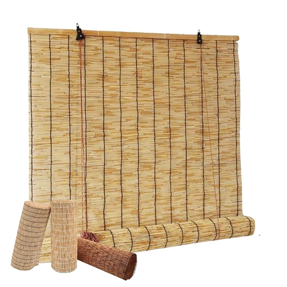 ZAJENKUB Bamboo Roller Shade