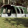 Mengtu 8-Person Family Tunnel Tent, Green, 185T Polyester view 2