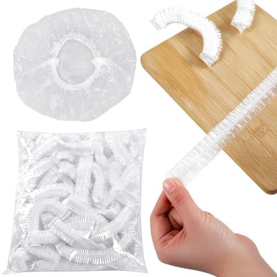 Elastic Bowl Covers, 100-Pack, Flexible