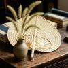 Raffia Hand Fan view 4