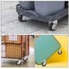 Steel Replacement Casters for 2-Ton Jacks, 2-Pack view 3