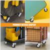 Steel Replacement Casters for 2-Ton Jacks, 2-Pack view 4