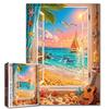 Ocean Beach Sunset Puzzle for Adults, 1,000 Pieces view 1