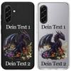 CoverHeld Phone Case for Samsung Galaxy A14 5G, Design 3 Dragon Black, Personalized Silicone Case view 1