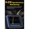 Sorandy 5-Channel Handheld Oscilloscope, 1 MHz Bandwidth, 3 MHz Sampling Rate, 4.3-Inch Screen view 3