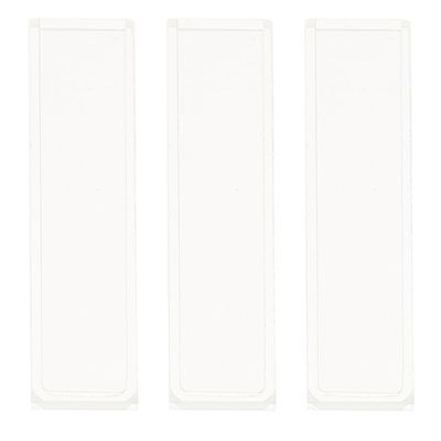 3 Glass Cuvettes with 10 mm Path Length for Spectrometers