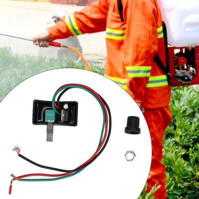 Tbest Electric Sprayer Regulator, 12 V Speed Adjustment Switch for Agriculture, Livestock, and Aquaculture