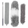 Microfiber Duster Set with Telescopic Pole and Swivel Head view 1