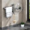 Hrtyvhin ABS Towel Holder, No-Drill Wall-Mounted Design view 2