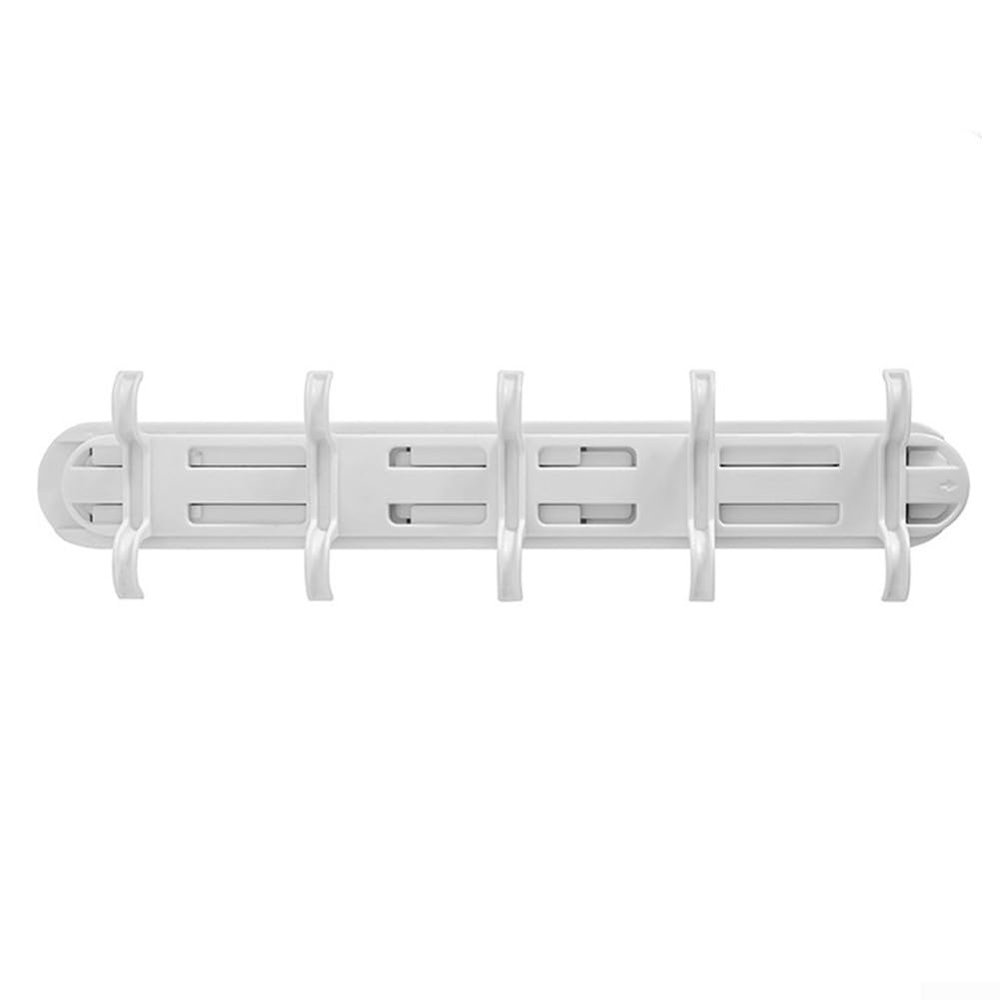 Expandable Shelf Hanger with 10 Adhesive Hooks