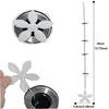 Flower-Shaped Drain Hair Catcher view 2
