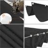 Retractable Sun Shade Sail 70 x 550 cm, UV Protection, Tear-Resistant, Waterproof, Winter-Ready, Black view 3