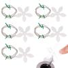 Drain Hair Catcher, 5-Piece 40 cm Flower Chain Set view 1
