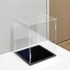 Hoiweqr Acrylic Display Case, 50 cm High, 50 × 55 cm, with Black Base view 1