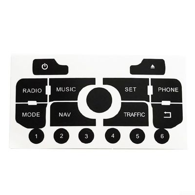 Zeroupshop Button Repair Sticker for 308 3008 C5 C3
