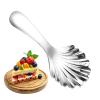 Stainless Steel Teaspoons - Vintage Shell Design view 1