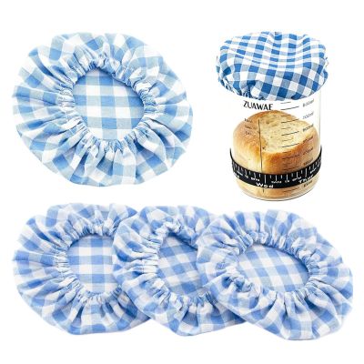 Sourdough Fermentation Jar Covers - 4 Piece Set
