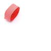 GORGECRAFT 2 Rolls 25mm Red Vichy Check Ribbon 10m view 1