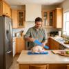 Defrosting Tray, Silicone Defrosting Kitchen Helper view 3