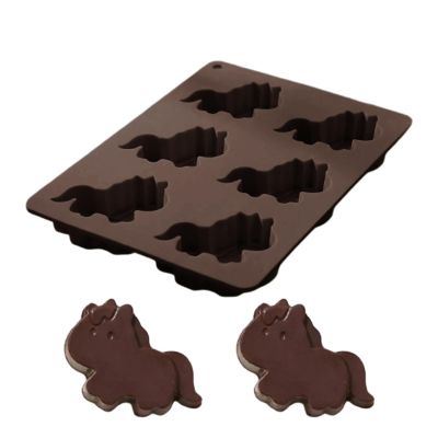 Horse Chocolate Molds - Silicone Baking Tray