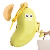 Banana-Shaped Toothbrush Holder with Built-in Toothpaste Dispenser view 3