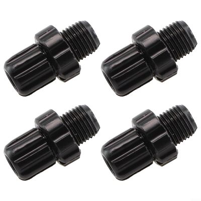 M10 Brake Lever Adjustment Screws, 4 Pack, Aluminum Alloy, Silver, 26 x 10 mm