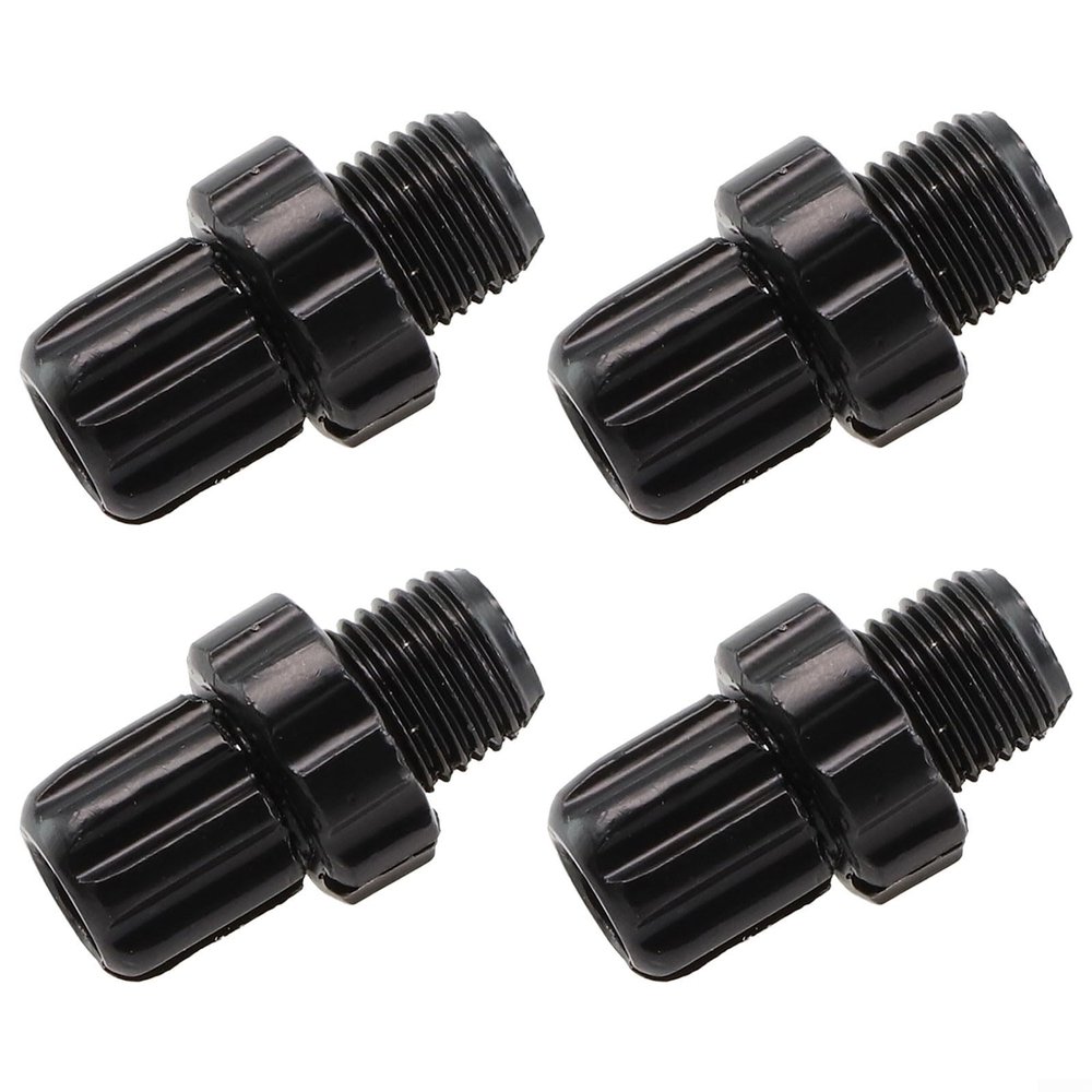 M10 Brake Lever Adjustment Screws, 4 Pack, Aluminum Alloy, Silver, 26 x 10 mm