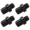 M10 Brake Lever Adjustment Screws, 4 Pack, Aluminum Alloy, Silver, 26 x 10 mm view 1
