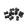 10–100 pcs Power Inductor DIP 9 × 12 mm, 2.2 µH / 4.7 µH / 10 µH / 22 µH / 100 µH / 330 µH / 470 µH / 1 mH / 2.2 mH / 4.7 mH / 10 mH, 2 Pins (3.3 µH, 100 pcs) view 1